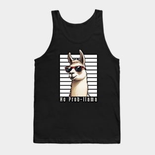 No Prob-llama Cool LLama Tank Top